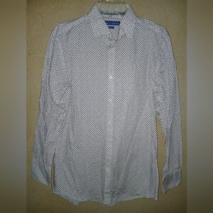 VINCE CAMUTO mens 15 1/2 Floral Button-down 32/33